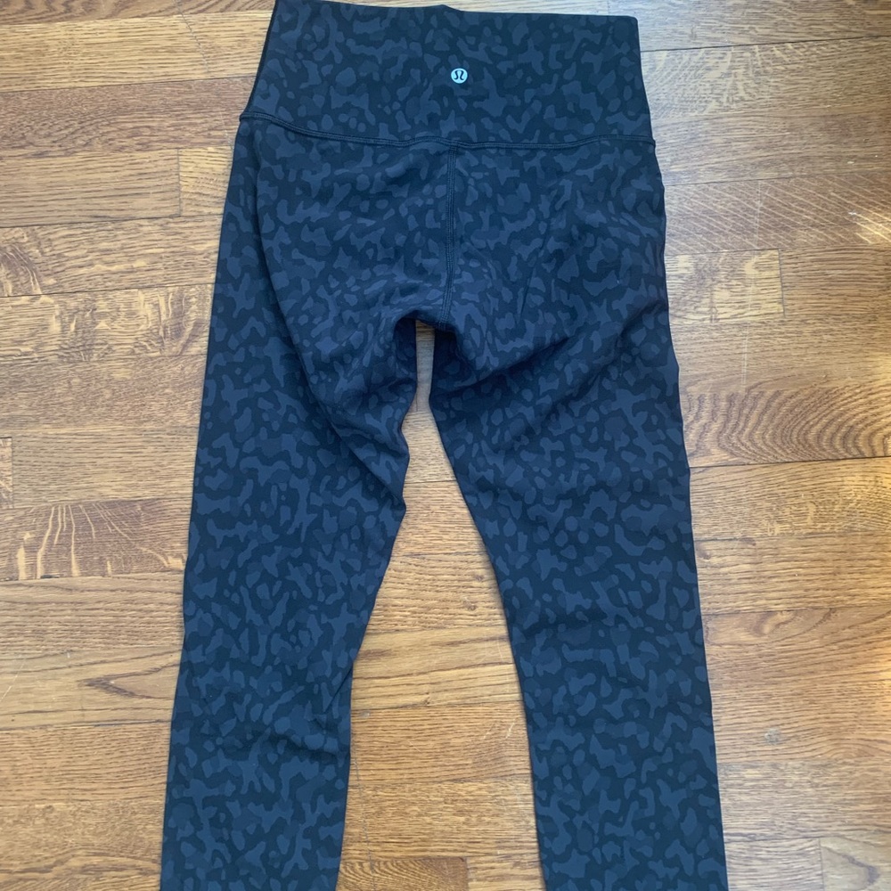 Lululemon align camo leopard print. Inseam 21”